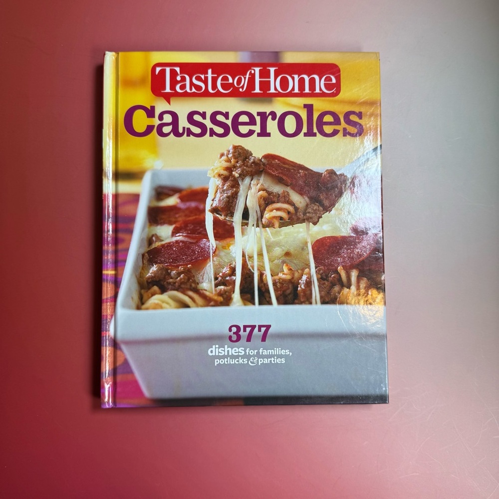 Taste of Home Casseroles Cookbook - hardcover